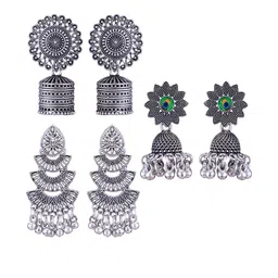 DIVASTRI Silver-Plated Alloy Earrings-picture-37