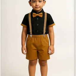 STINITY Kids-Boys Brown Clothing Set-picture-27