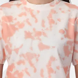 NEYSA Tie & Dye Printed Round Neck T-Shirt And Joggers image 4