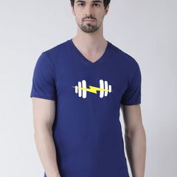 Friskers Men Printed V-Neck T-shirt-picture-27