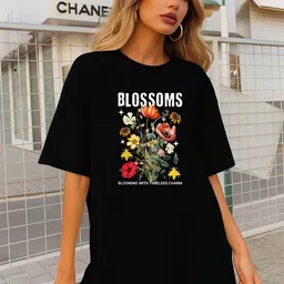 Moda Rapido Women Floral Printed T-shirt-image-66