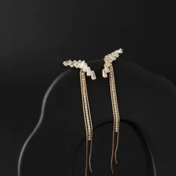 DressBerry Geometric Drop Earrings image 4