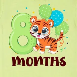 Arvesa 8 Month Printed Bodysuit image 2