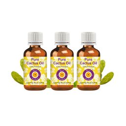 Deve Herbes Set Of 3 Pure Cactus Oil Cold Pressed100 ml Each-picture-16