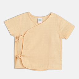 MINI KLUB Infants Kids Pure Cotton Short Sleeves Front Open Vest Jhabla-picture-42