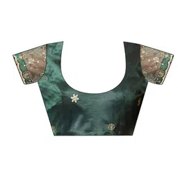 SANISA Embroidered Net Designer Saree image 3