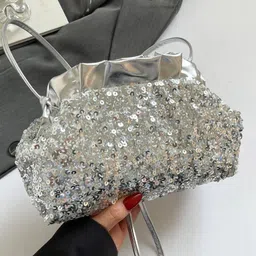 StyleCast PU Bucket Satchel image 3