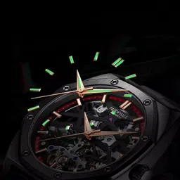 mark fairwhale Men Dial & Straps Analogue Multi Function Automatic Motion Powered Watch FW-6130-1 image 3