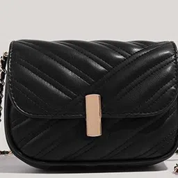 CORSICA Women Embellished Structured Quilted Sling Bag image 5