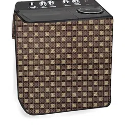 The Furnishing Tree Yellow PVC Washing Machine Covers-picture-15