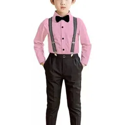 Sagar Impex Boys Pink Shirt with Trousers clothing set image 5