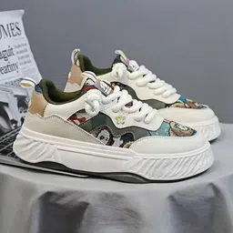 Men's Fashion Style Walking Lace-Up Outdoor Sneakers For Men-image-8