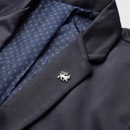 SHOWOFFFF Slim-Fit Notched Lapel Single Breasted Blazer image 4