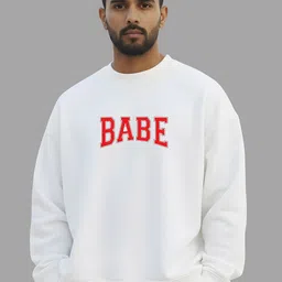 TheBTclub Men Printed Sweatshirt-image-90