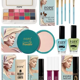 FOPE Set Of 14 Long Lasting Smudge Proof Party Glam Makeup Combo image 1