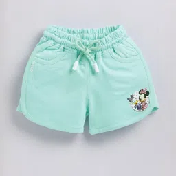 Biskid Green Cotton Shorts-picture-54