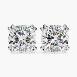 VALANOVA 18Kt White Gold Diamond Studded Earrings - 1.41 g-picture-22