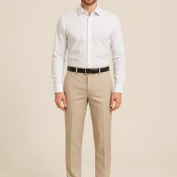 ADAM PHILLIP INDIA Men Classic Trousers-picture-18