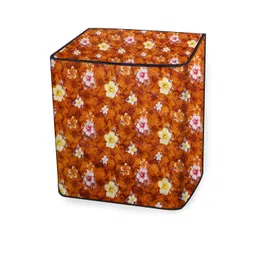 The Furnishing Tree Yellow Printed Washing Machine Cover image 2