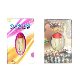 RAVIOUR LIFESTYLE Set Of 2 Chocolate Musk & Danish Alcohol Free Roll On Attar - 8 ml Each-image-8