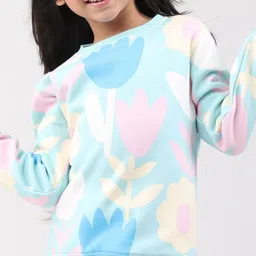 Anthrilo Girls Printed Sweatshirt & Joggers image 5