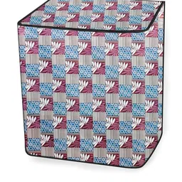 The Furnishing Tree Multi-Coloured Printed Washing Machine Cover image 3