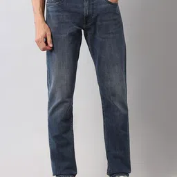 U.S. Polo Assn. Denim Co. Men Slim Fit Mid-Rise Light Fade Jeans-picture-22