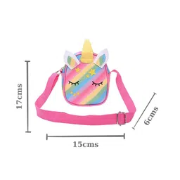 Asthetika Kids Embellished PU Sling Bag image 4