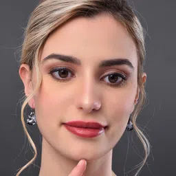 Reenisaa Teardrop Shaped Drop Earrings image 2