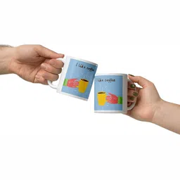 Mr UVD White Ceramic Cup image 3