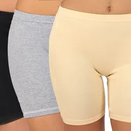 bralux Pack of 3 Solid Women Boxer image 1