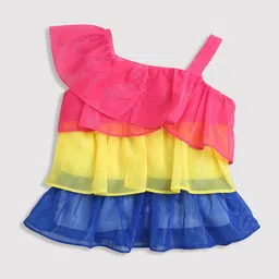 Tiny Girl Girls One Shoulder Layered Crop Top image 5