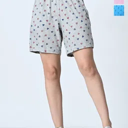 BAESD Women Printed High-Rise Shorts-picture-16