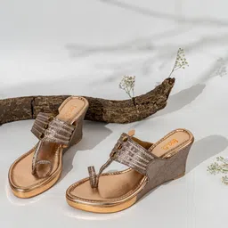 Inc 5 Embellished Ethnic Wedge Sandals with Tassels-picture-29