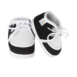 NESKA MODA Kids 3 Pair Cotton Lace-up Booties image 3