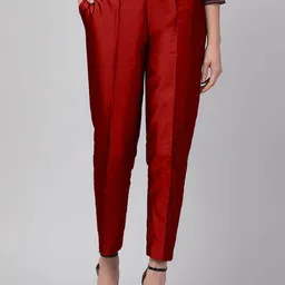 Moda Rapido Women Floral Relaxed Easy Wash Trousers-image-22