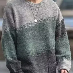 StyleCast Men Colourblocked Round Neck Pullover-picture-18