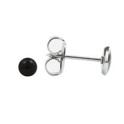 STUDEX Stainless Steel Silver-Plated Circular Shaped Studs image 3