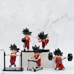 AUGEN Kids 5Pc DBZ Action Figure Toys image 5