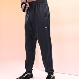 HRX by Hrithik Roshan Men Brand Logo Detail Rapid-Dry Training Joggers-picture-40