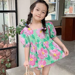 LULU & SKY Girls Printed Top with Shorts-picture-16