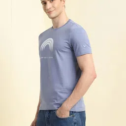 Allen Solly Men Printed Pockets Slim Fit T-shirt image 3