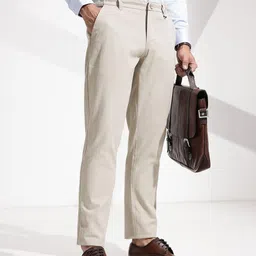INVICTUS Men Slim Fit Formal Trousers-picture-30