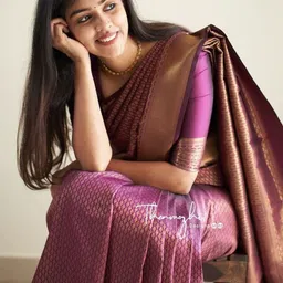 Shriyangan Woven Design Zari Kanjeevaram Saree image 4