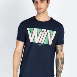Status Quo Men Typography Printed Round Neck Cotton T-shirt-picture-56