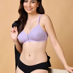 Cotton Opera Women Pack Of 2 Bra Medium Coverage image 5