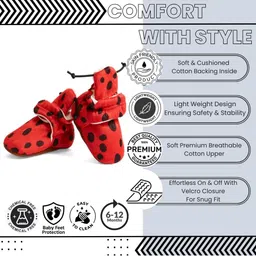 NESKA MODA Kids Cotton Booties image 3