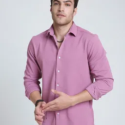 VASTRADO Men Classic Slim Fit Casual Shirt-image-97