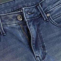 Flying Machine Men Super Skinny Fit Low-Rise Light Fade Stretchable Jeans image 5