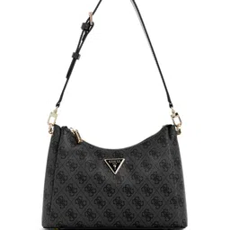 GUESS Women Typography Structured Shoulder Bag-picture-26